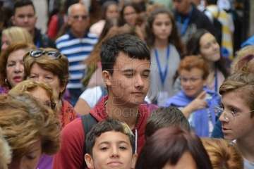 Telde protesta en silencio contra la violencia machista (Foto TA y Francisco Javier Santana)